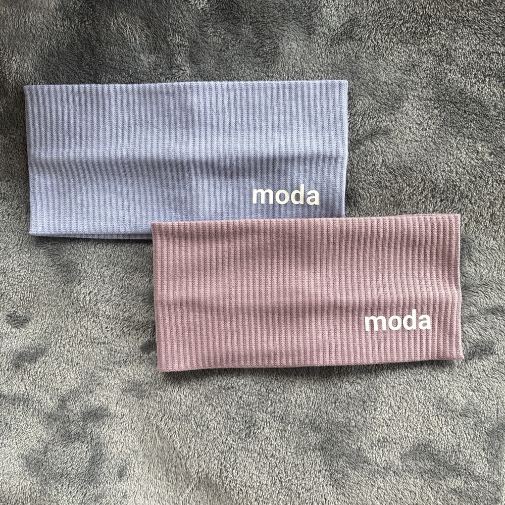 Moda Ribbed Headbands in purple shades